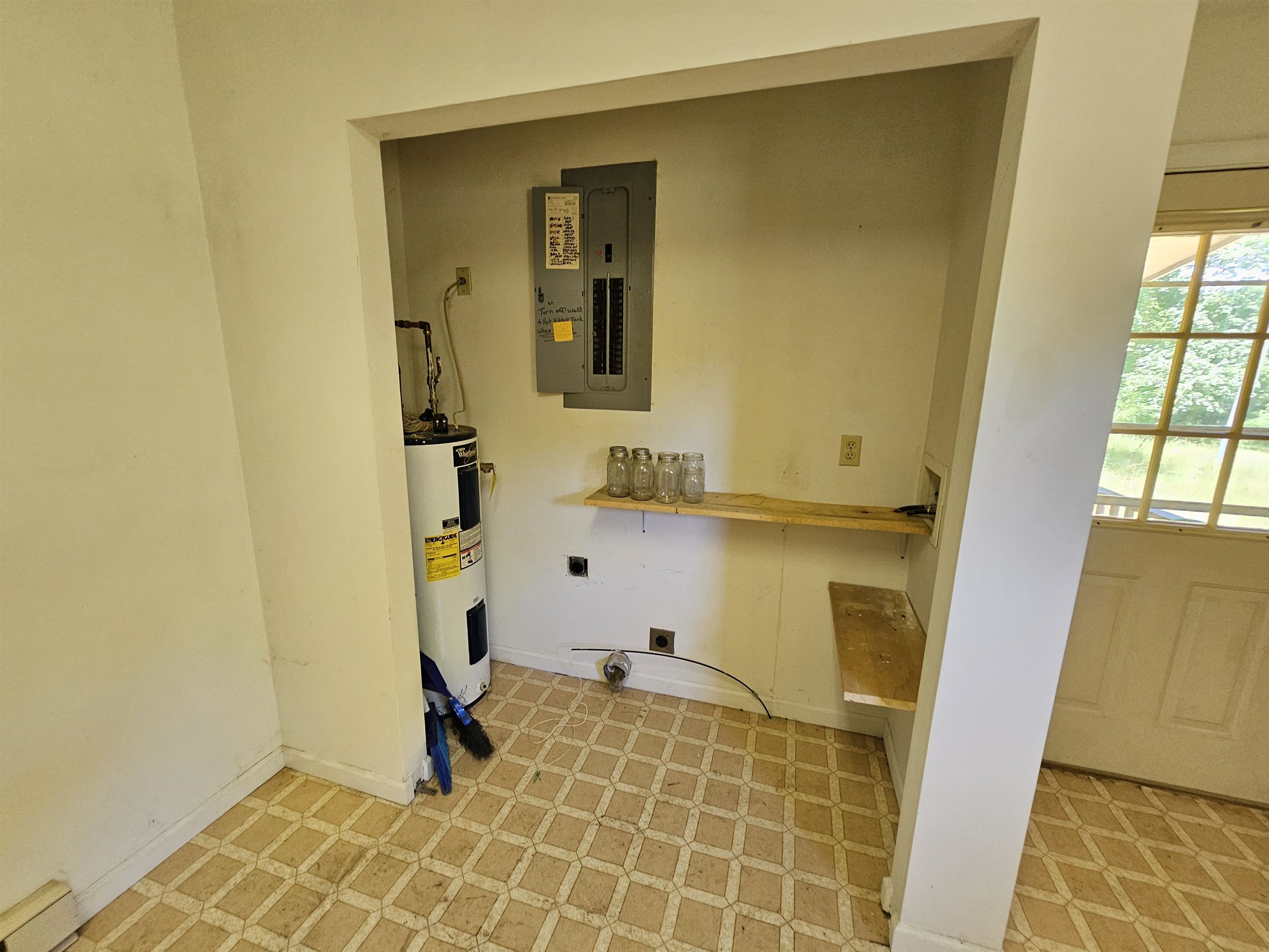 2105 Coles Mountain Road Covington, VA 24426 - Photo 20 of 66 Laundry closet with water heater and panel box.