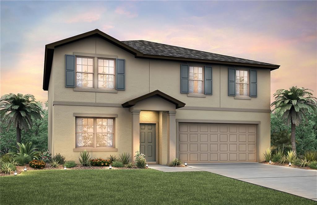 Exterior Design - Artist rendering for this home currently under construction. Pictures are for illustration purposes only. Elevations, colors and options may vary.