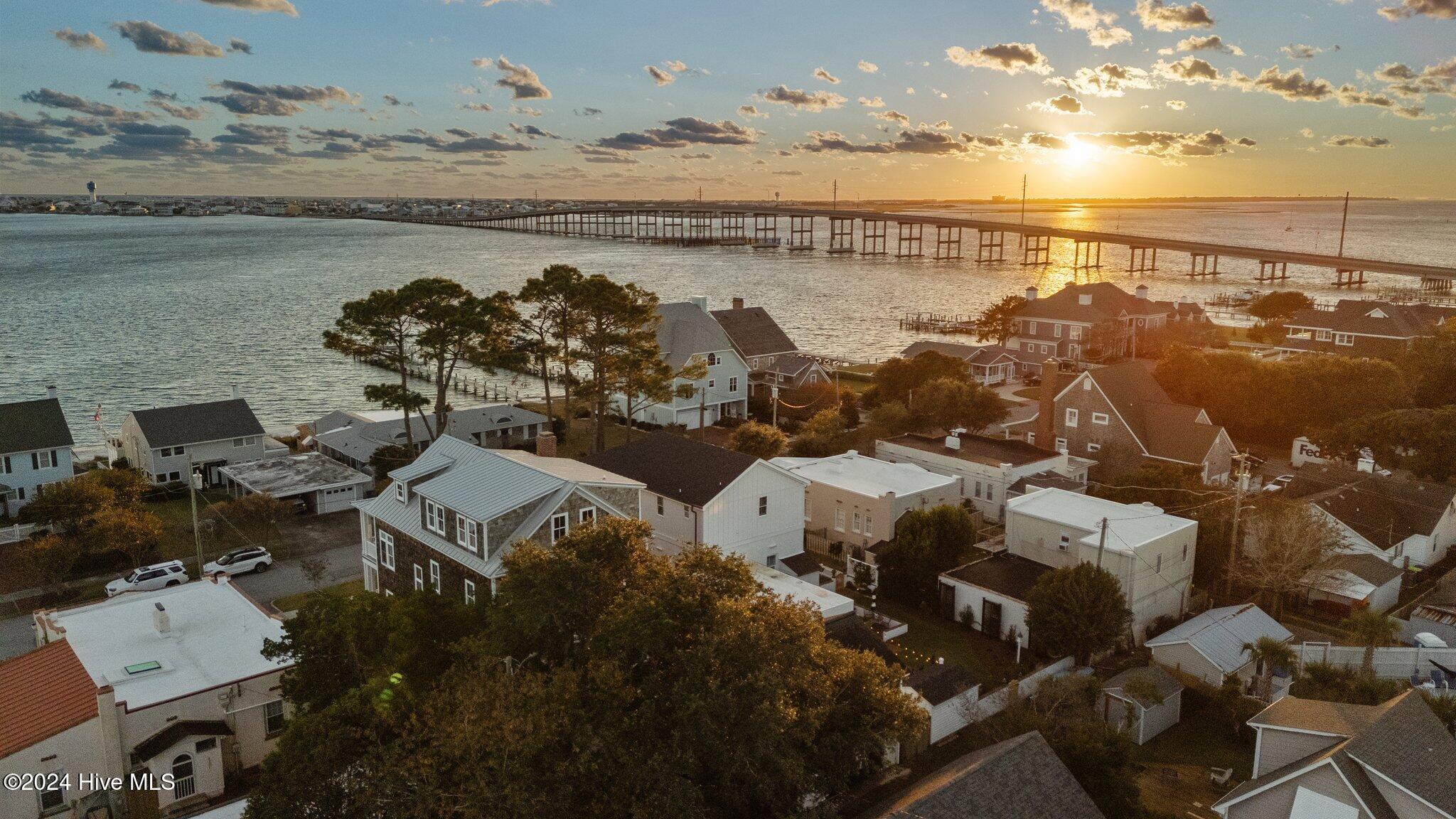 2006 Shepard Street Morehead City, NC 28557 - Photo 40 of 44 Twilight View of AB Bridge
