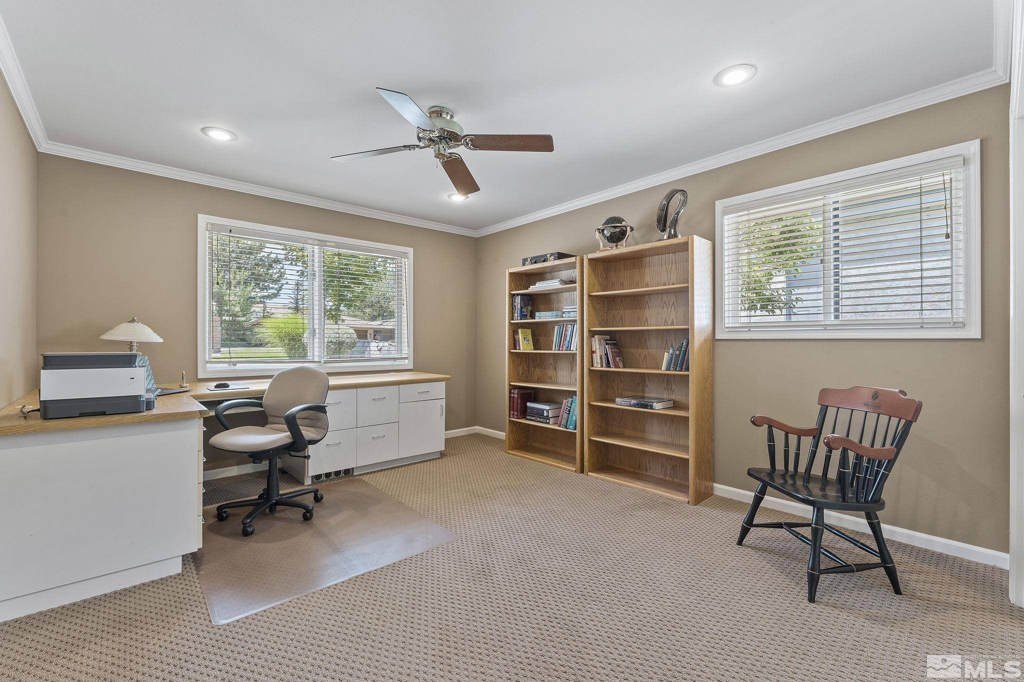 2650 Spinnaker Drive Reno, NV 89519 - Photo 28 of 40 a view of a workspace with furniture and a window
