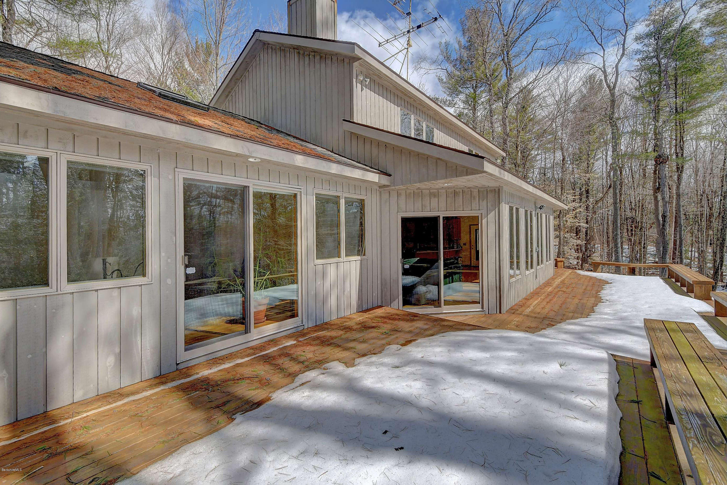 15 Bliven Road Otis, MA 01253 - Photo 28 of 30 a view of a house with a outdoor space