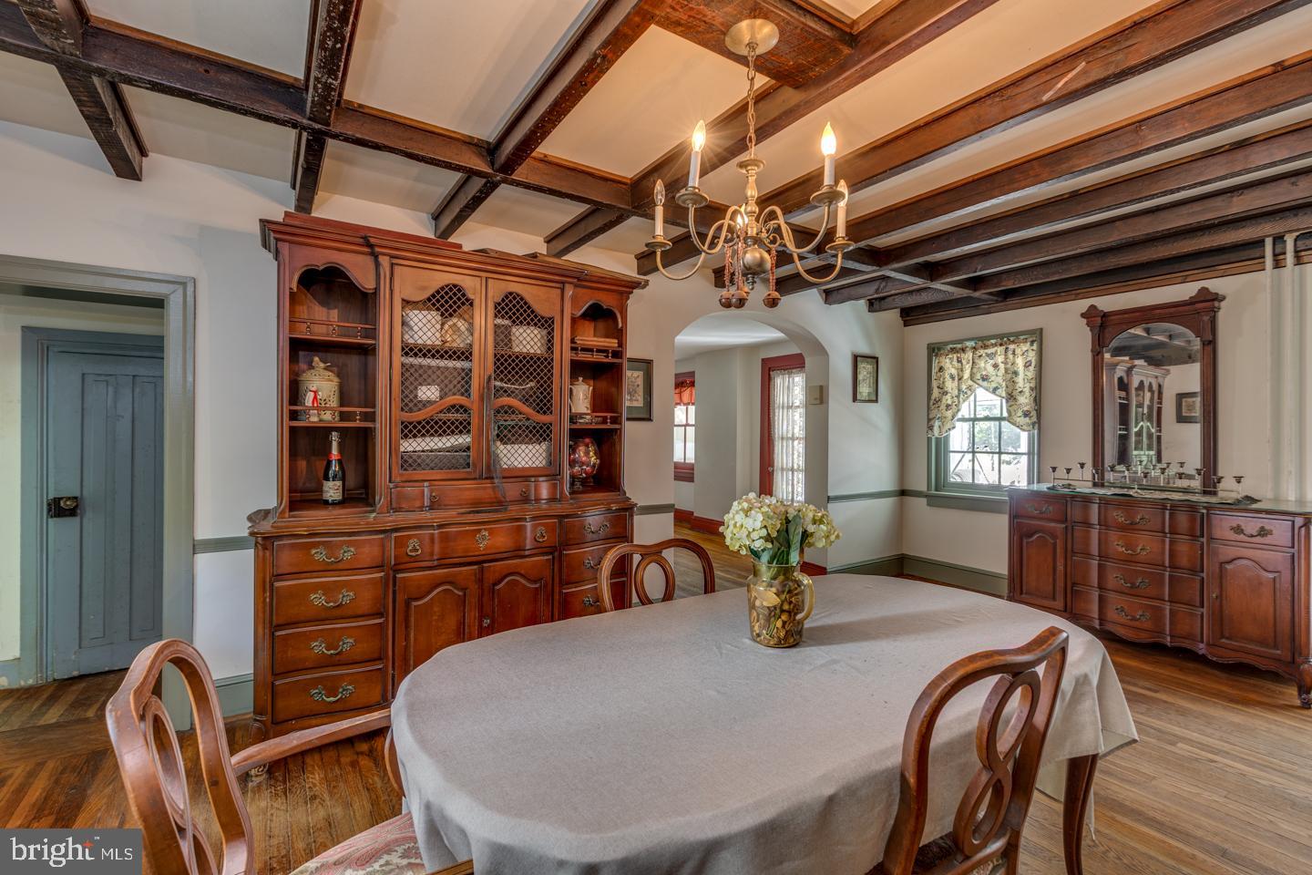 660 South Church Street Mount Laurel, NJ 08054 - Photo 12 of 55 a view of a dining room with furniture window and wooden floor
