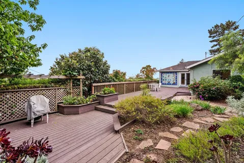 a view of house with patio outdoor seating and entertaining space
