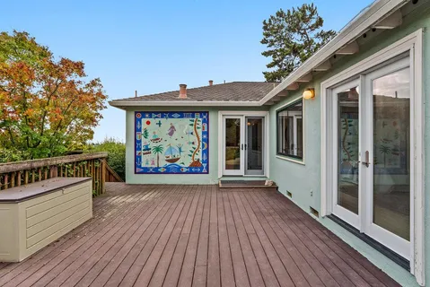 a view of deck with patio
