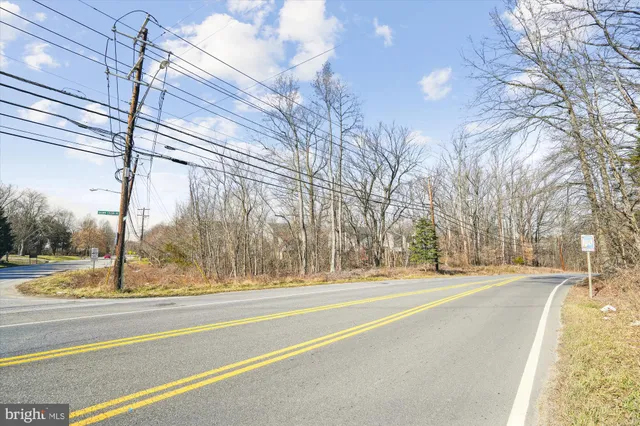 a view of a city street