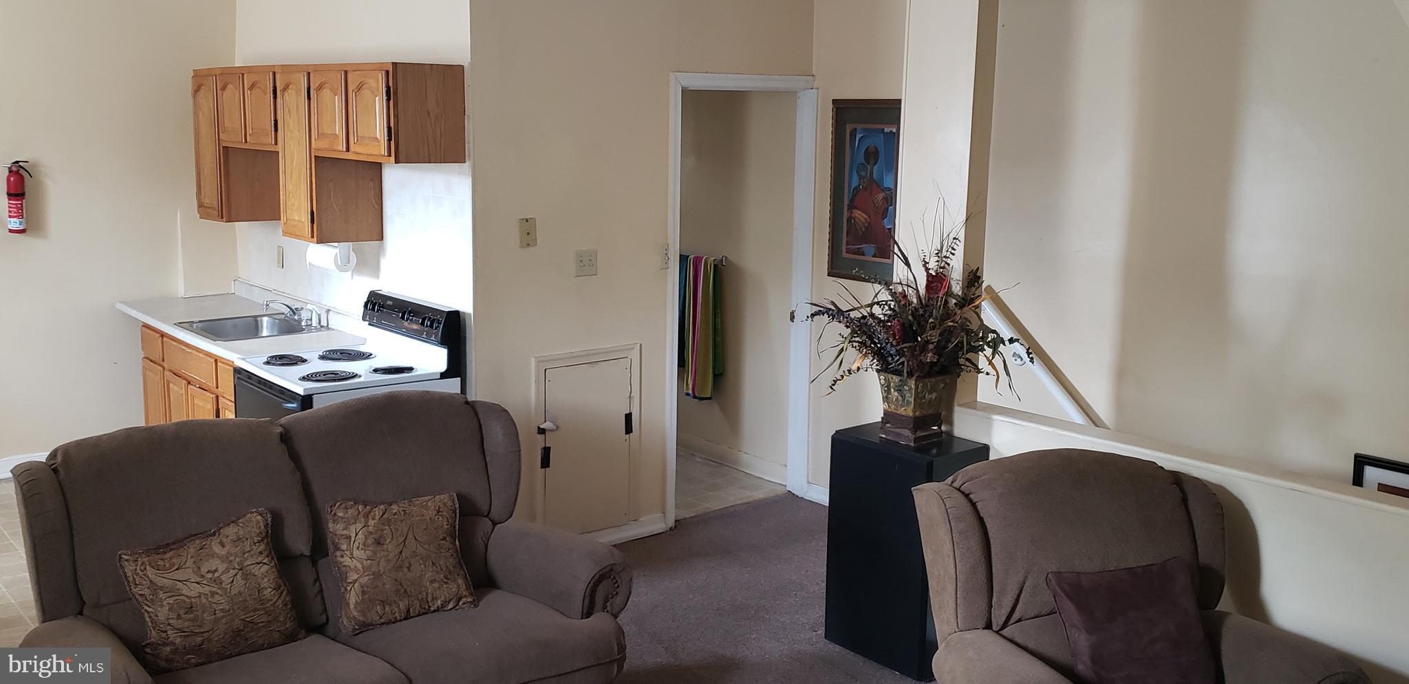 1532 Mineral Spring Road Reading, PA 19602 - Photo 2 of 8 a living room with furniture and a potted plant