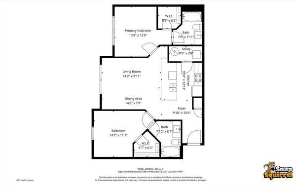 $154,900 | 1901 North Lincoln Avenue, Unit 105, Urbana, IL 61801