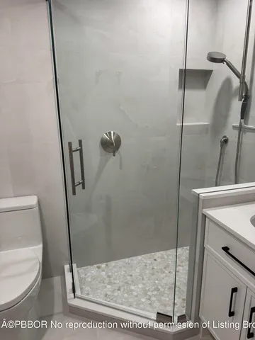 a close view of dresser