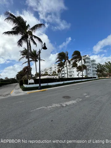 a view of a lake and mountain in the back