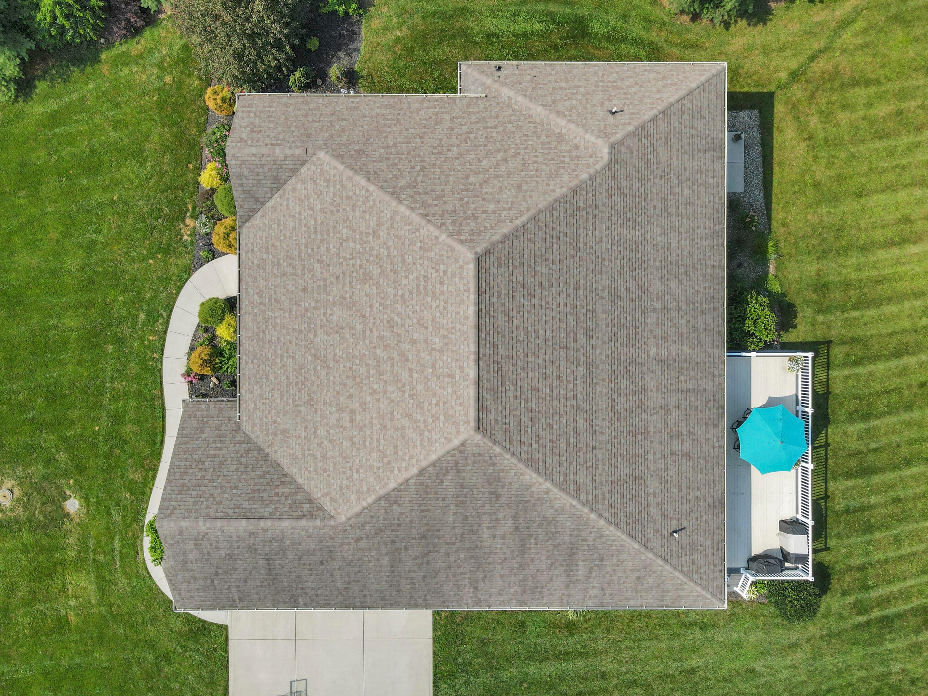 4225 Election House Road Northwest Lancaster, OH 43130 - Photo 51 of 96 Top view of home from drone