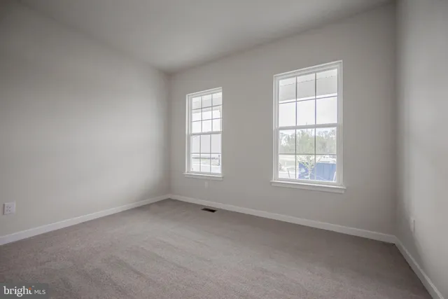 a view of empty room