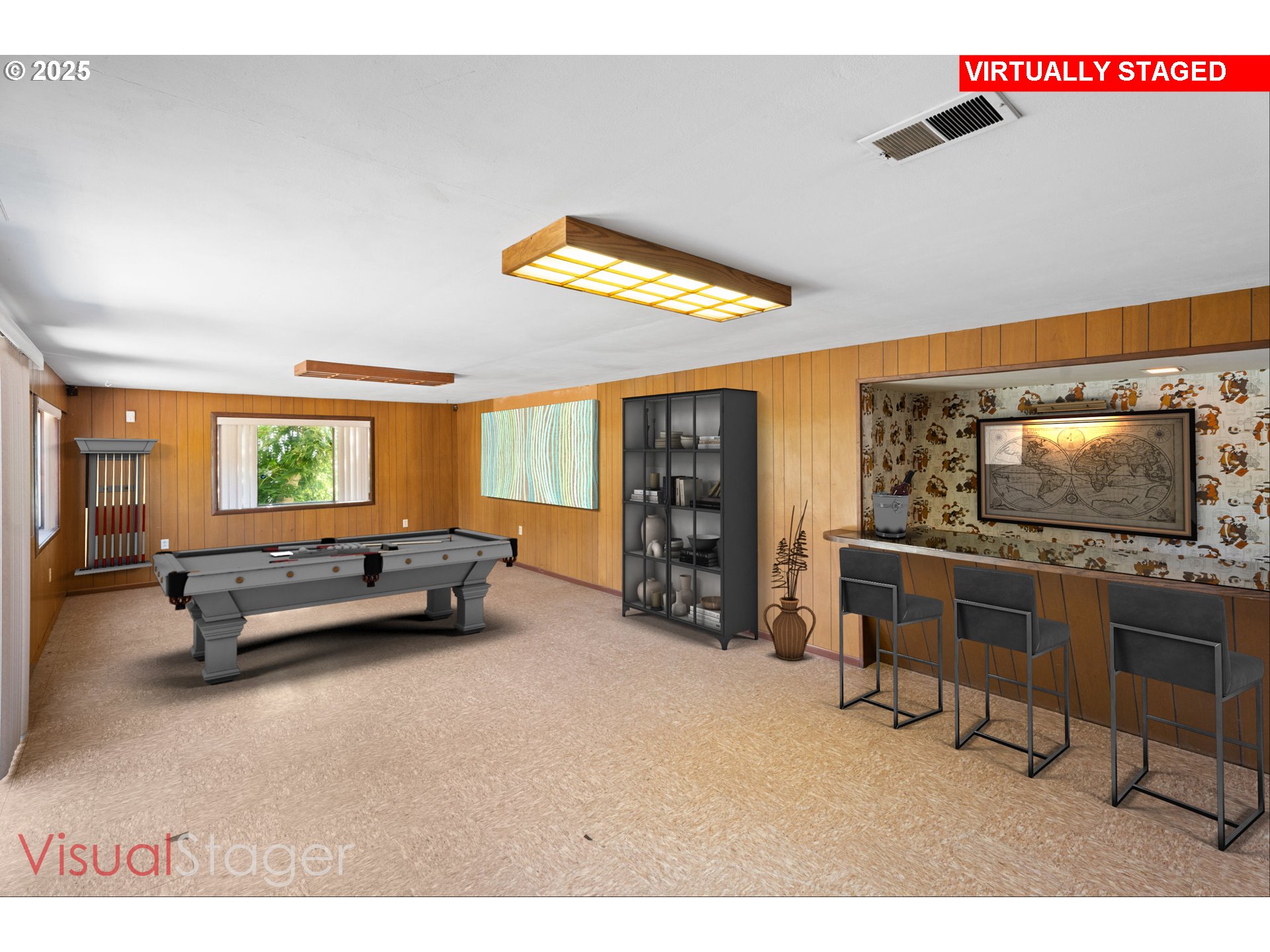 15895 Old Butteville Road Northeast Woodburn, OR 97071 - Photo 18 of 47 a bedroom with furniture and a flat screen tv