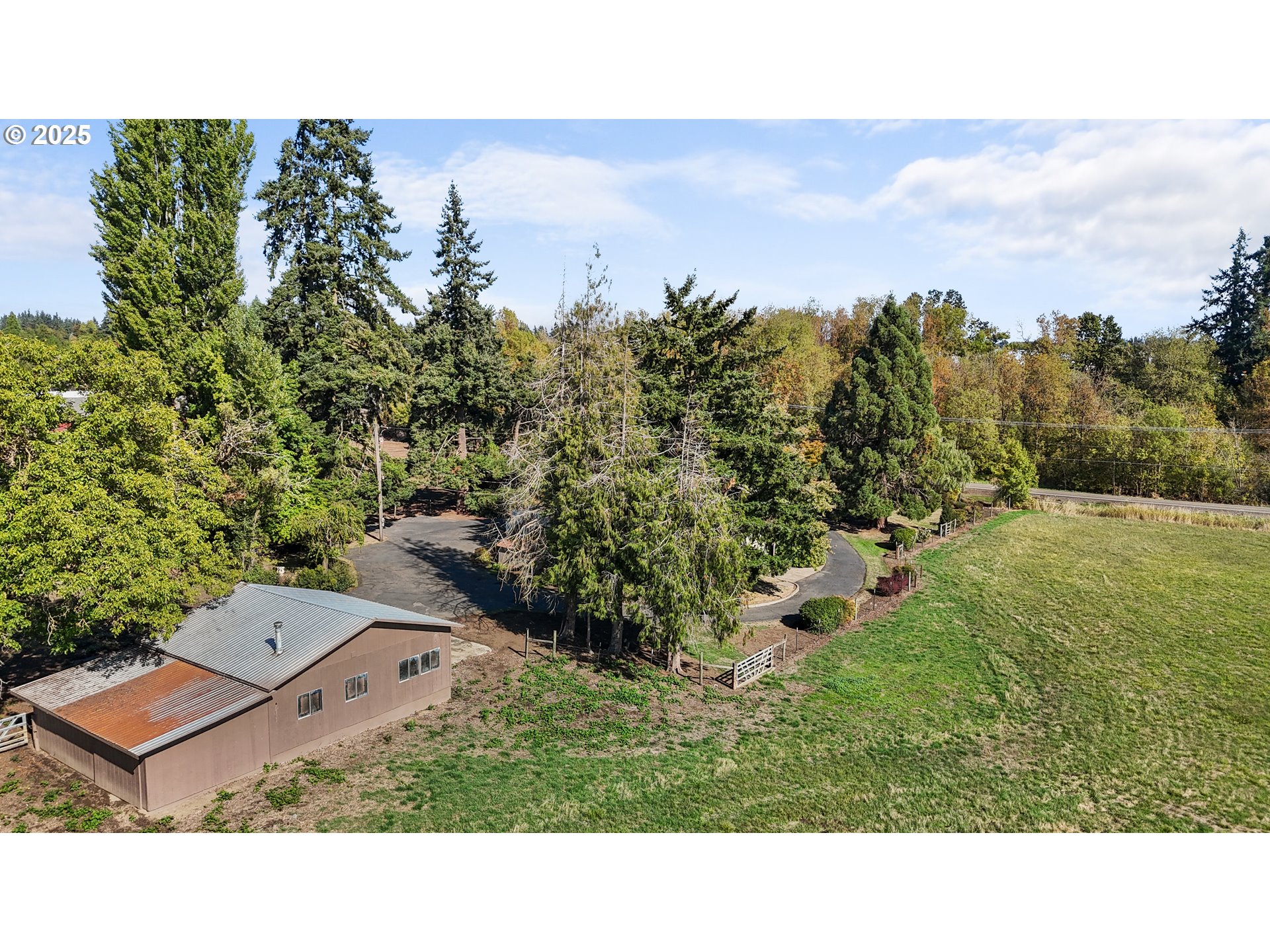 15895 Old Butteville Road Northeast Woodburn, OR 97071 - Photo 34 of 47 a view of a tree in a field
