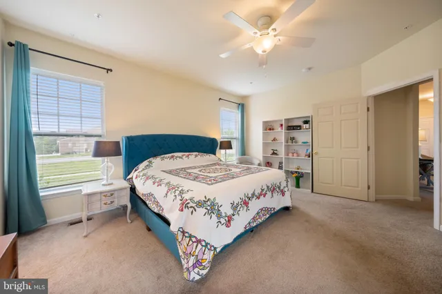 a room with furniture and a window