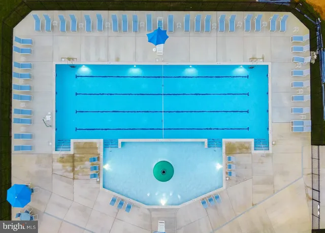 a view of a indoor basketball court