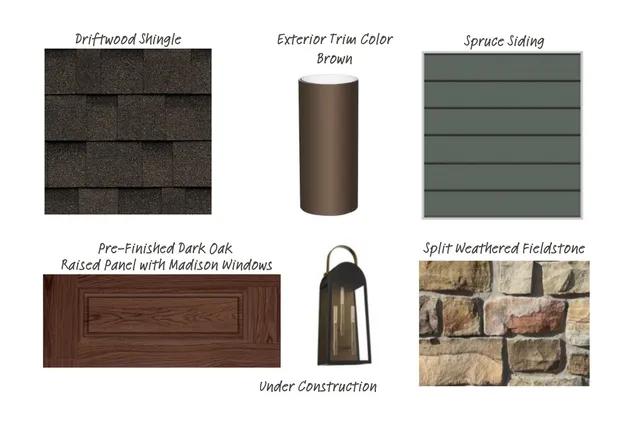 a view of a park with furniture and a window