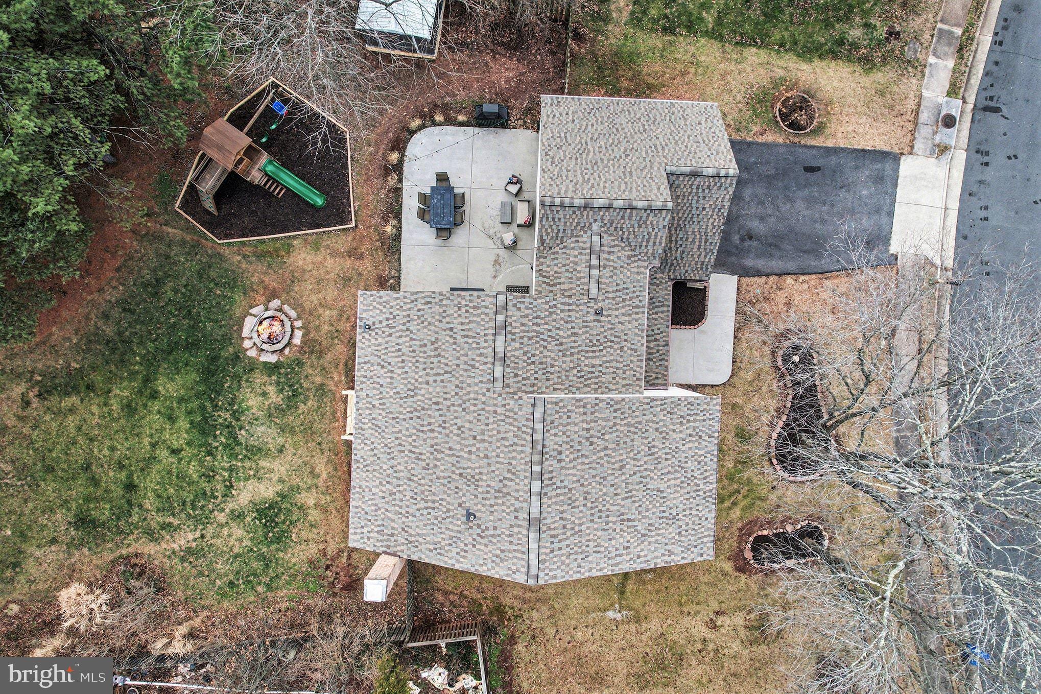 1309 Rock Chapel Road Herndon, VA 20170 - Photo 36 of 41 an aerial view of a house with outdoor space