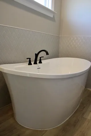 a close view of sink