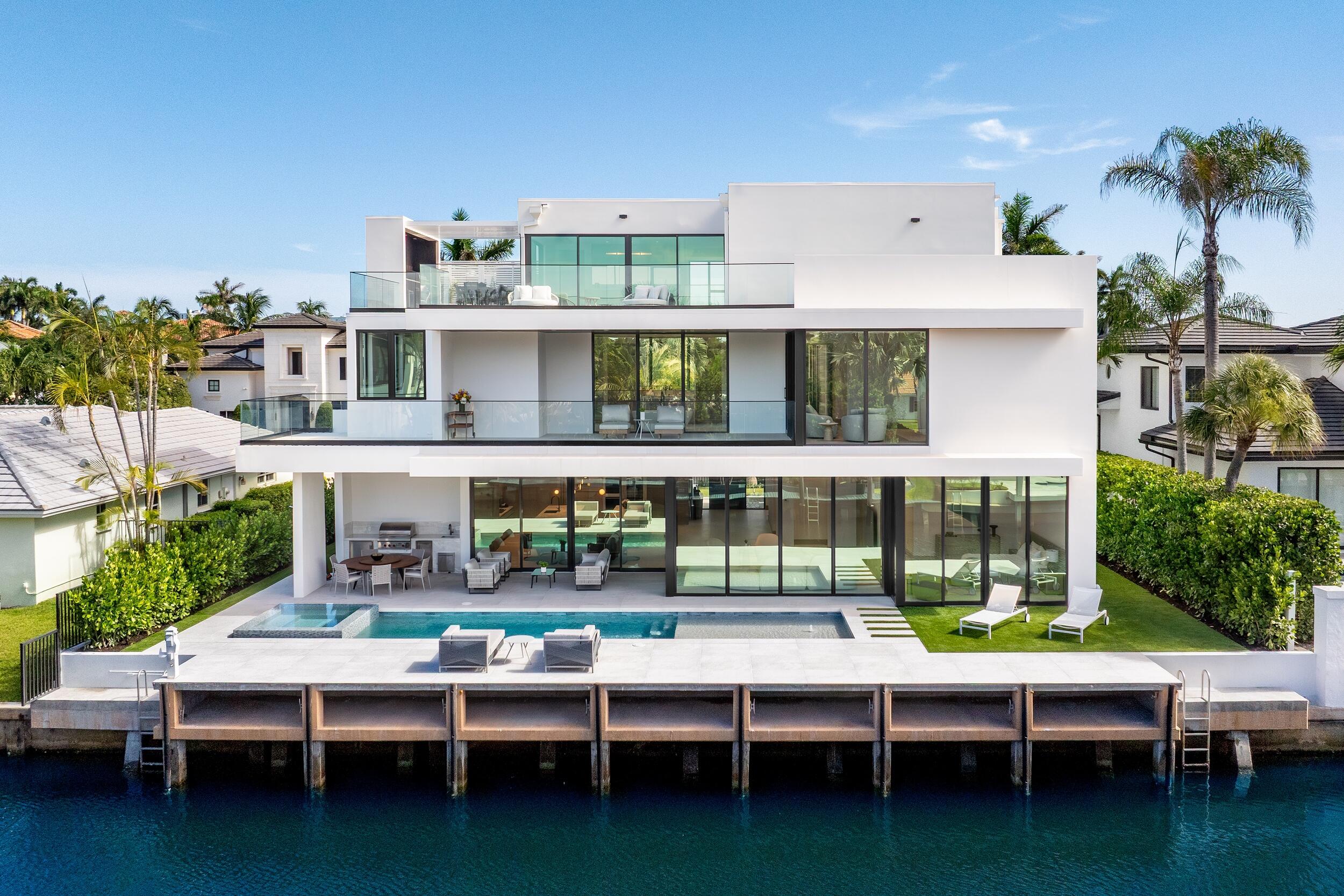 541 Golden Harbour Drive Boca Raton, FL 33432 - Photo 75 of 80 Aerial