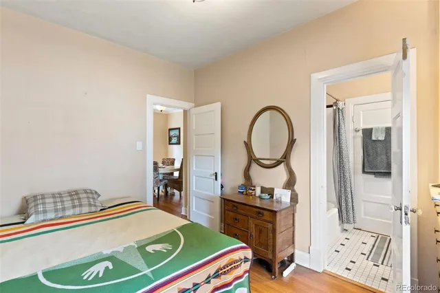 a room with furniture and a wooden floor