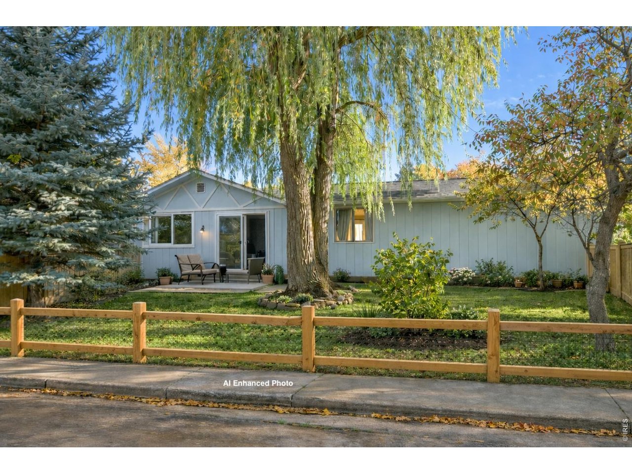 4559 Beachcomber Court Boulder, CO 80301 - Photo 16 of 21 AI enhanced photo to show the possibility of adding a fence for privacy and pets!