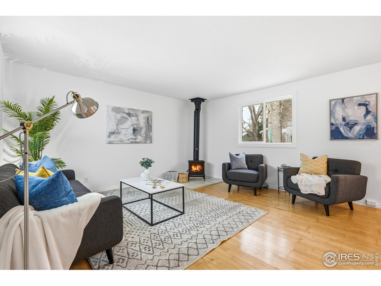 4559 Beachcomber Court Boulder, CO 80301 - Photo 5 of 21 Large living area with wood burning stove