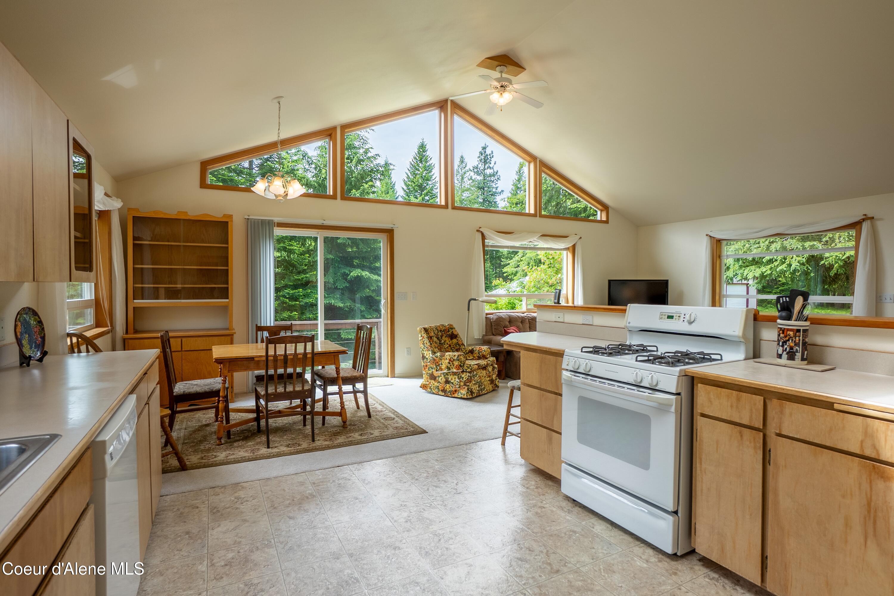 3228 Kootenai Trail Road Bonners Ferry, ID 83805 - Photo 7 of 30 Kitchen to Gr Rm View
