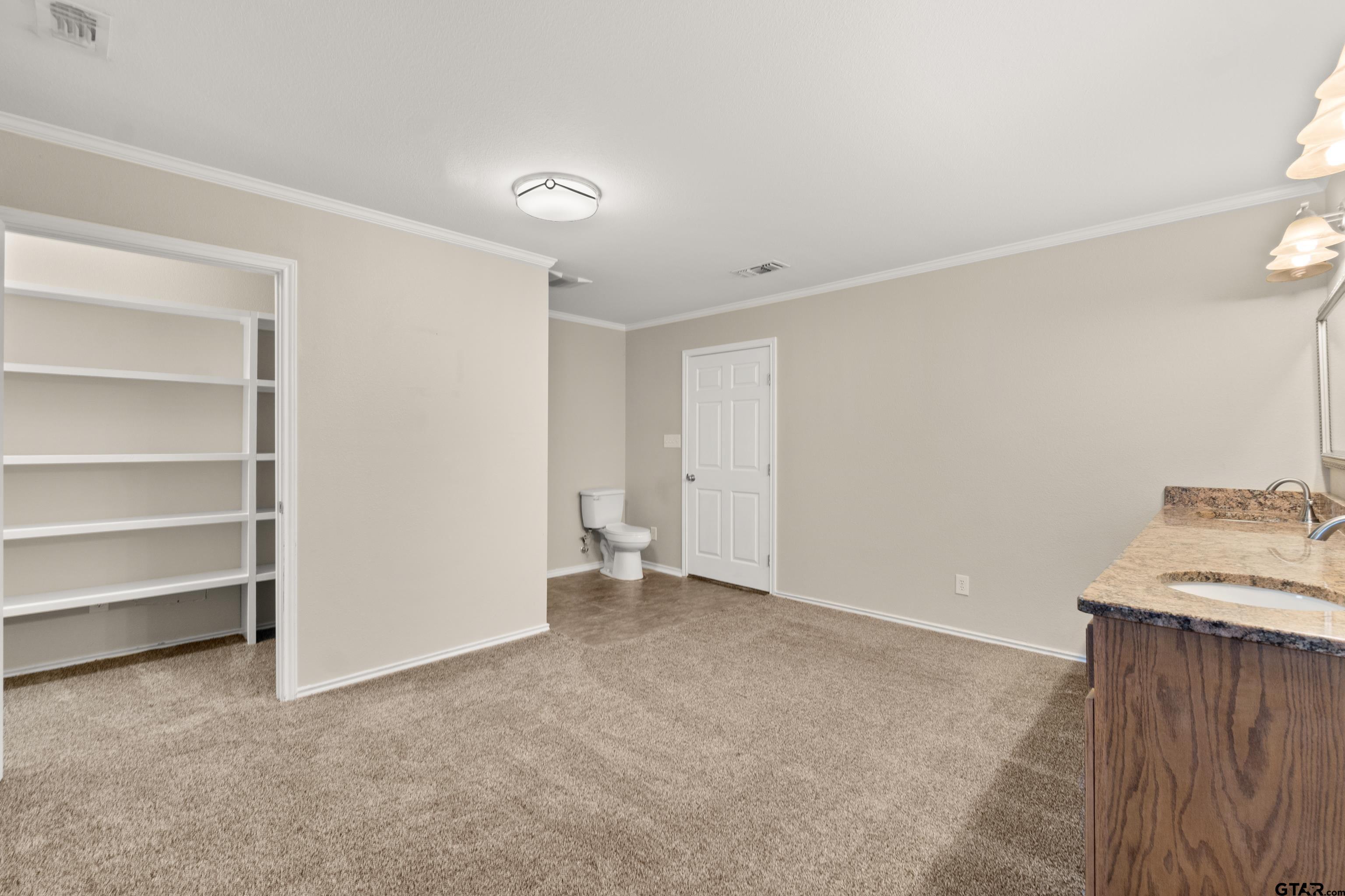 672 County Road 4960 Pittsburg, TX 75686 - Photo 13 of 26 a view of an empty room with a window