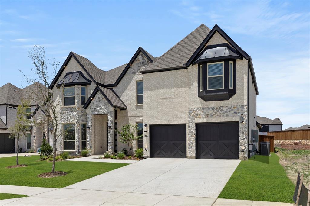 4213 Bellview Way Celina, TX 75009 - Photo 2 of 29 a front view of a house with yard
