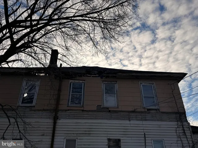 a backyard of a house