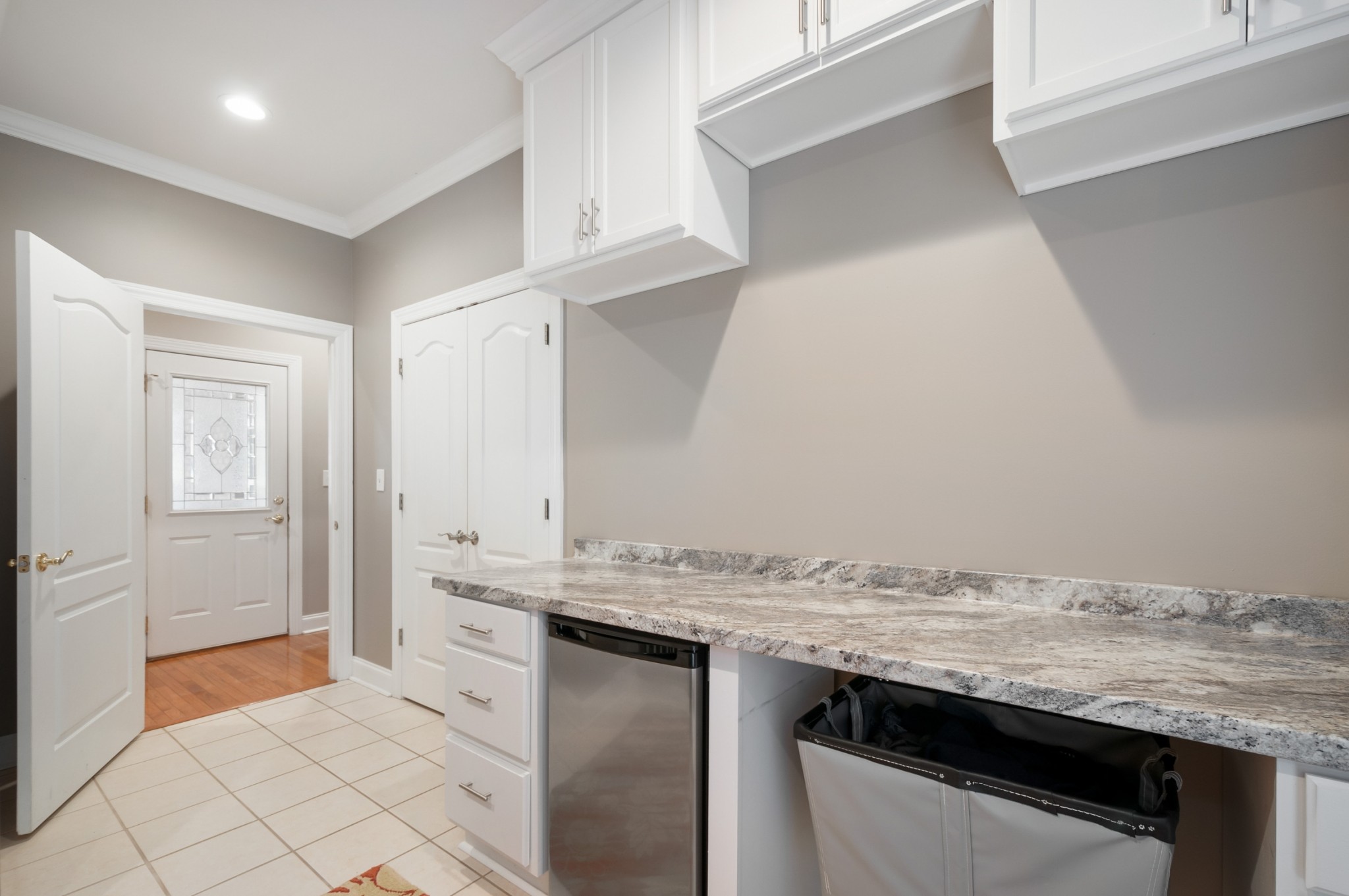 876 Baker Road Columbia, TN 38401 - Photo 27 of 48 a view of kitchen with granite countertop white cabinets and sink