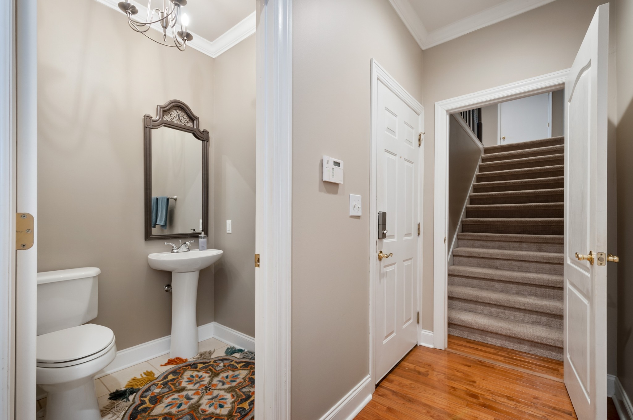 876 Baker Road Columbia, TN 38401 - Photo 28 of 48 a bathroom with a sink a toilet and shower