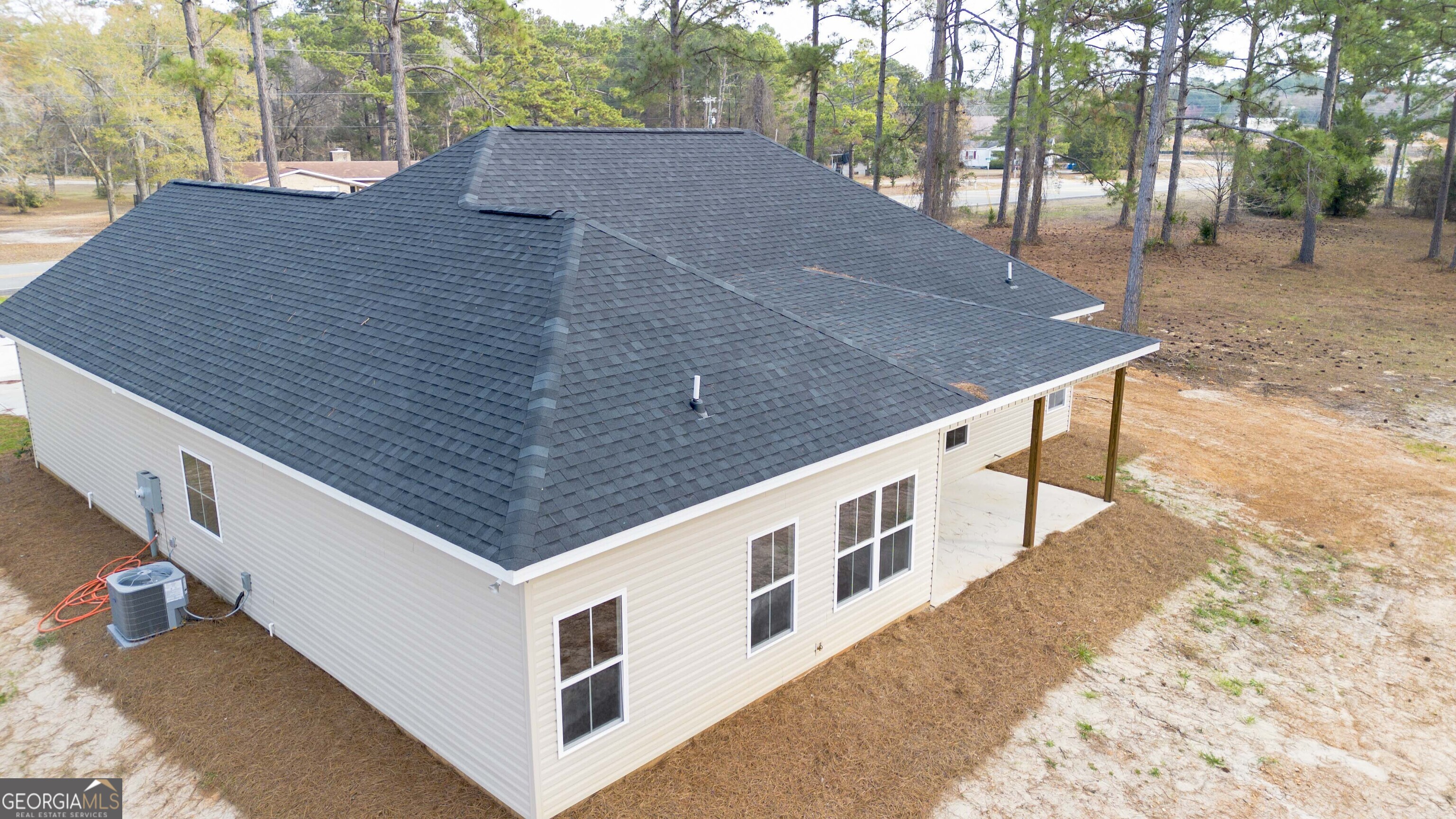 288 Frank Cook Road Cochran, GA 31014 - Photo 33 of 40 a aerial view of a house with a yard