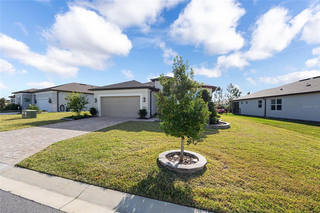 8986 Southwest 58th Street Road Ocala, FL 34481 - Photo 46 of 53 a view of a house with swimming pool and a yard