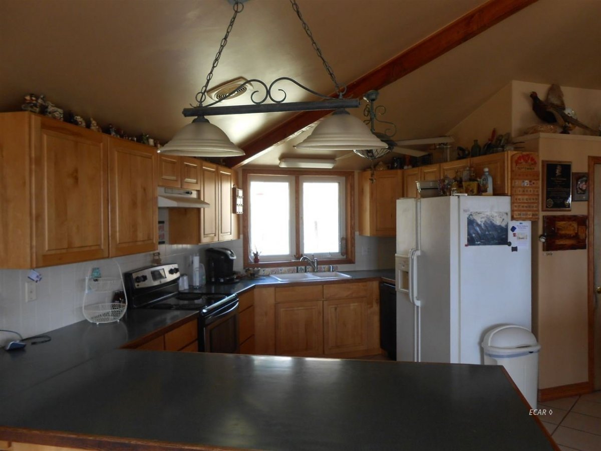 9039 Ruby Valley Road Spring Creek, NV 89815 - Photo 24 of 47 a kitchen with a refrigerator and a sink