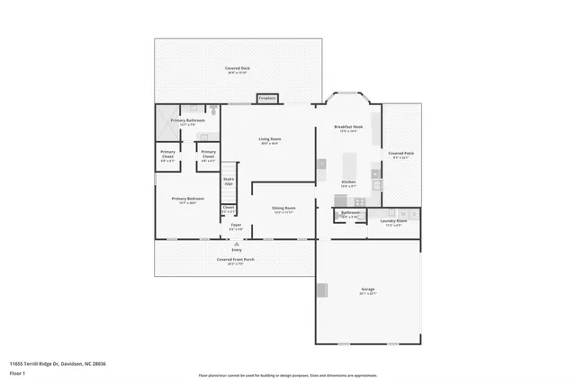 $750,000 | 11655 Terrill Ridge Drive, Davidson, NC 28036