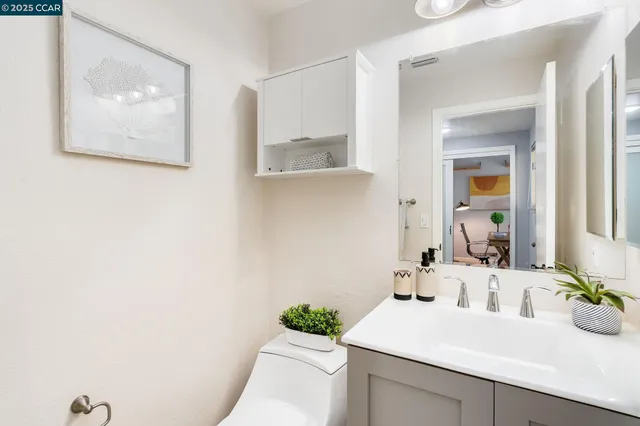 a view of swimming pool from a balcony