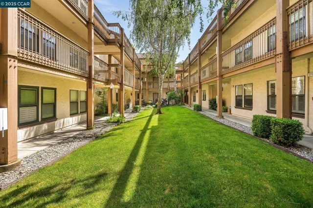 a view of parking space