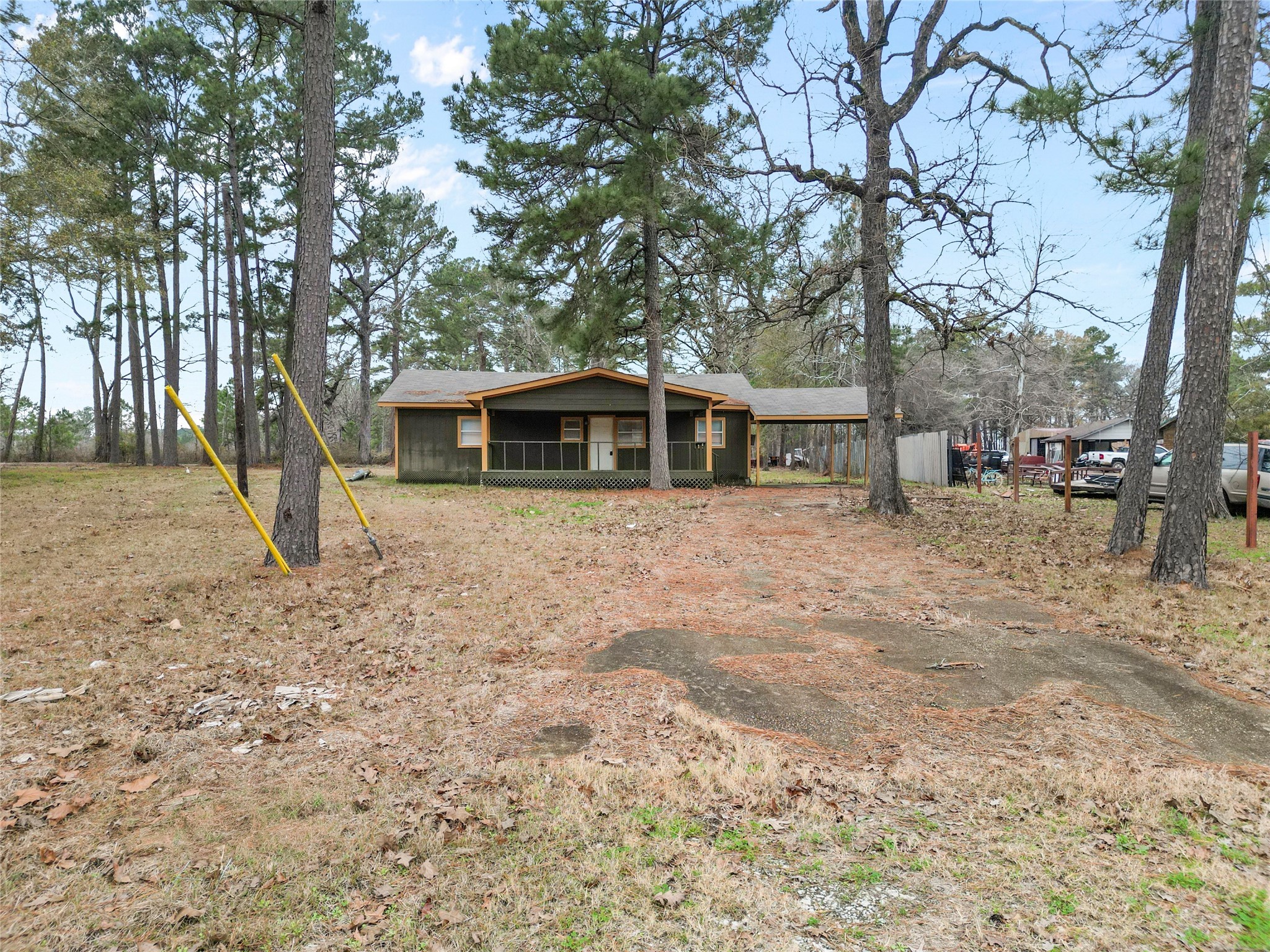 31C Jackson Road, Unit C Huntsville, TX 77320 - Photo 16 of 16 a view of a house with a yard