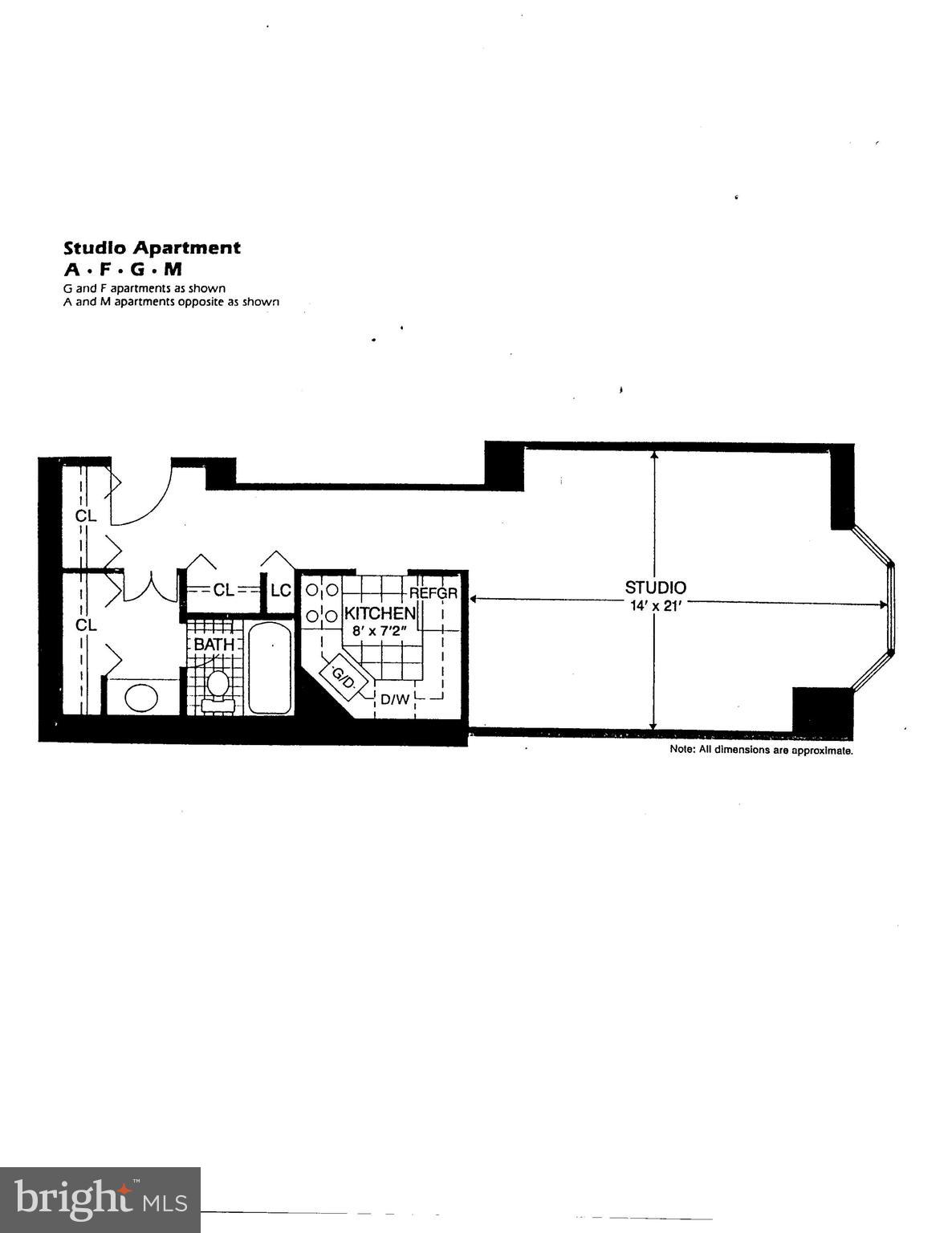 2018 Walnut Street, Unit 15M Philadelphia, PA 19103 - Photo 31 of 31 a picture of floor plan