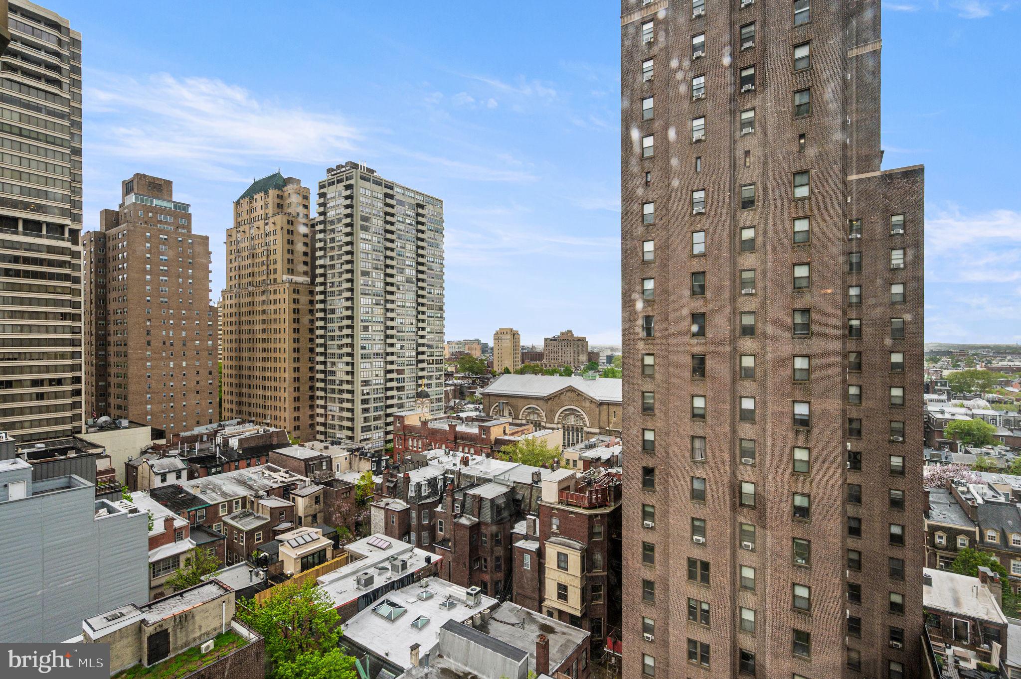 2018 Walnut Street, Unit 15M Philadelphia, PA 19103 - Photo 5 of 31 a view of city with tall buildings