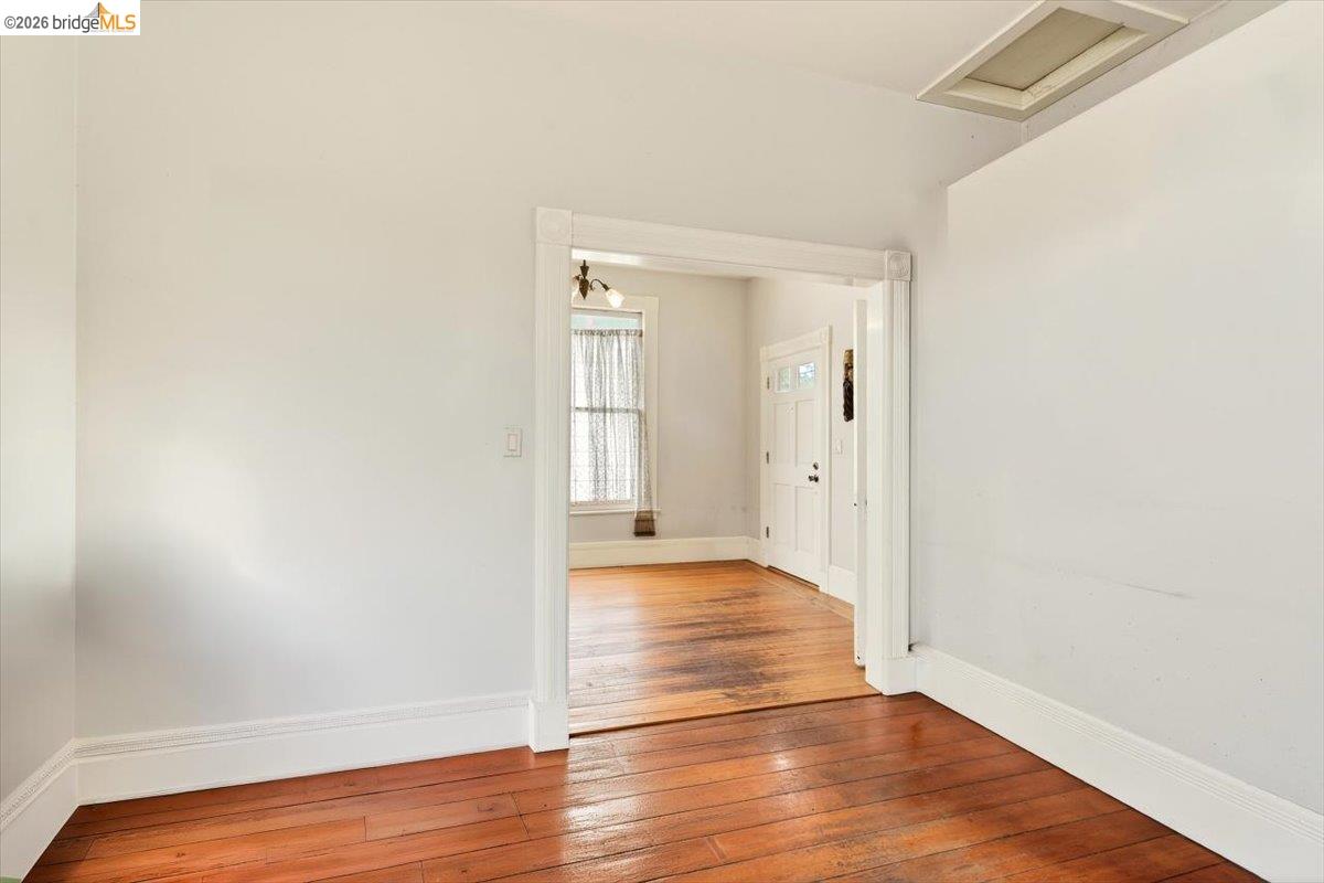 1013 Addison Street Berkeley, CA 94710 - Photo 17 of 57 Unfurnished room featuring light wood finished floors and baseboards