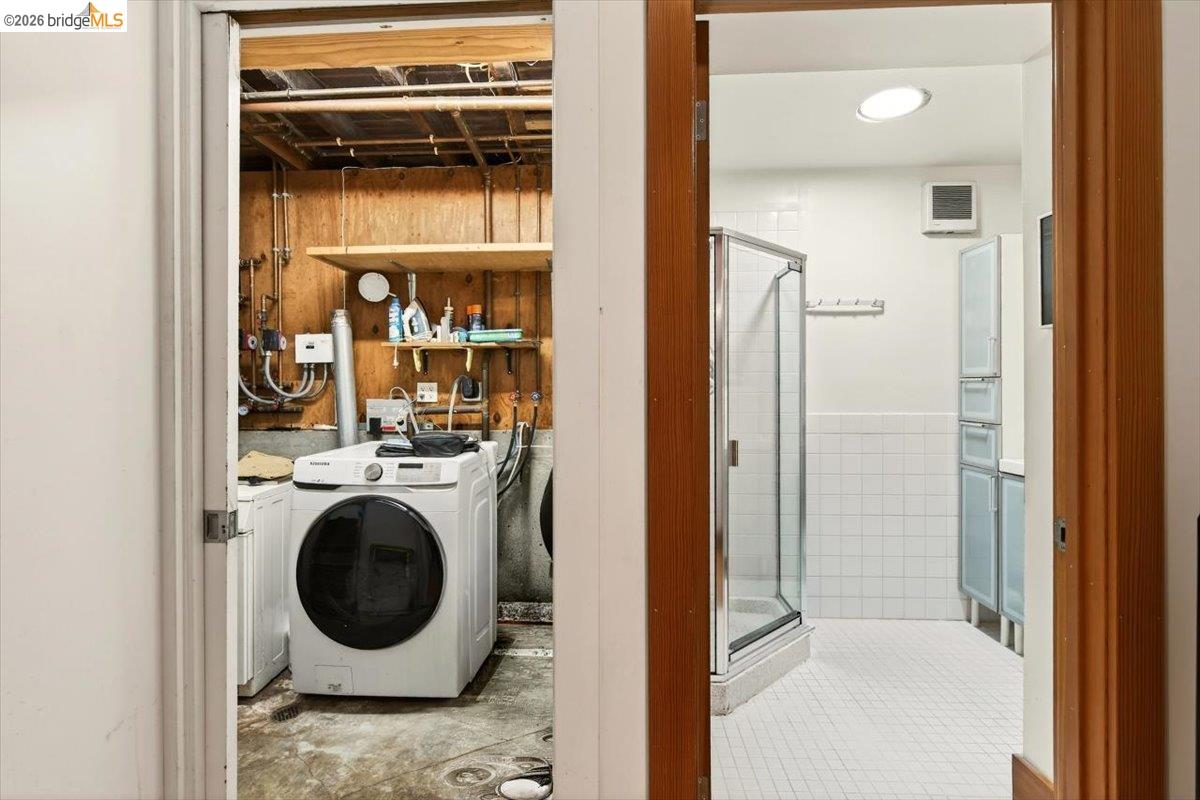 1013 Addison Street Berkeley, CA 94710 - Photo 43 of 57 Laundry area with washer and dryer