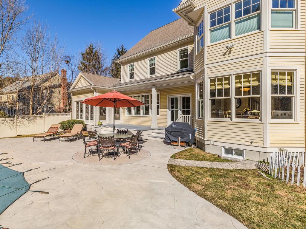 5 Saddle Club Road Lexington, MA 02420 - Photo 40 of 42 a view of a house with patio