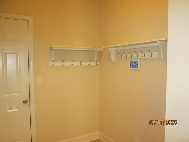 a view of walk in closet