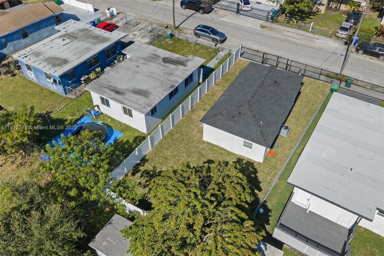 1844 Northwest 67th Street Miami, FL 33147 - Photo 21 of 27 an aerial view of a house with a garden