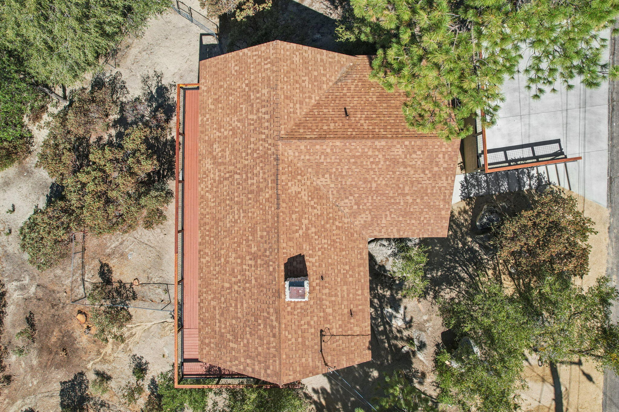 54091 North Ridge Drive Idyllwild, CA 92549 - Photo 57 of 58 an aerial view of a house with a yard