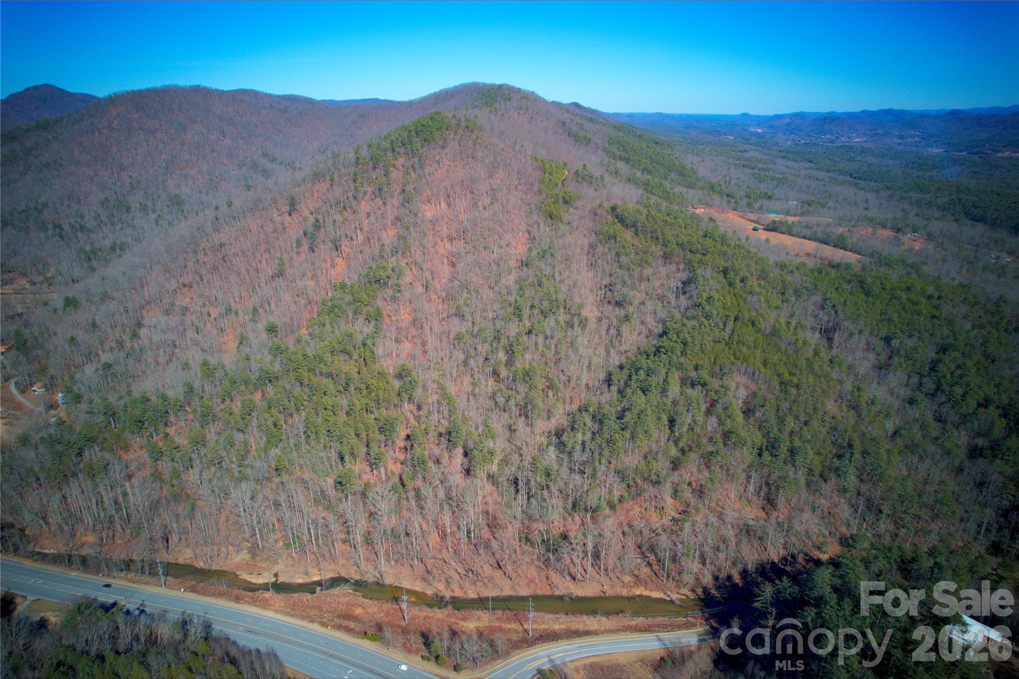 0 Whisnant Road Lenoir, NC 28645 - Photo 8 of 21 a view of a dry field with mountains in the background