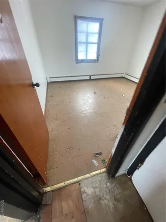 a view of a room with window