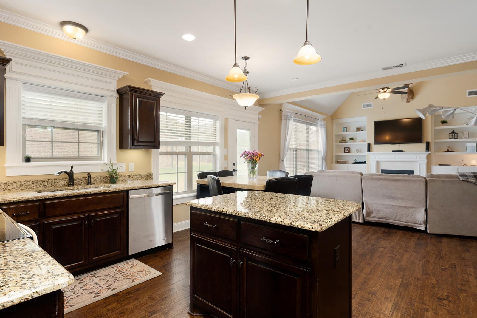 1200 Rimrock Road Smyrna, TN 37167 - Photo 8 of 24 XL Kitchen with plenty of cabinets and cooking prep area!
